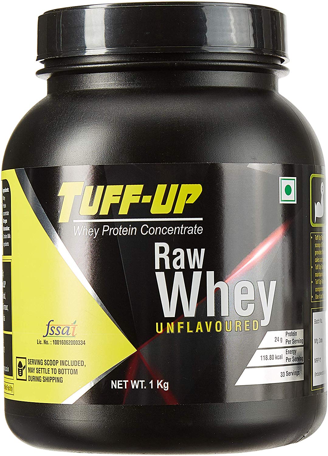 Tuff Up Raw Whey Protein Concentrate 80%
