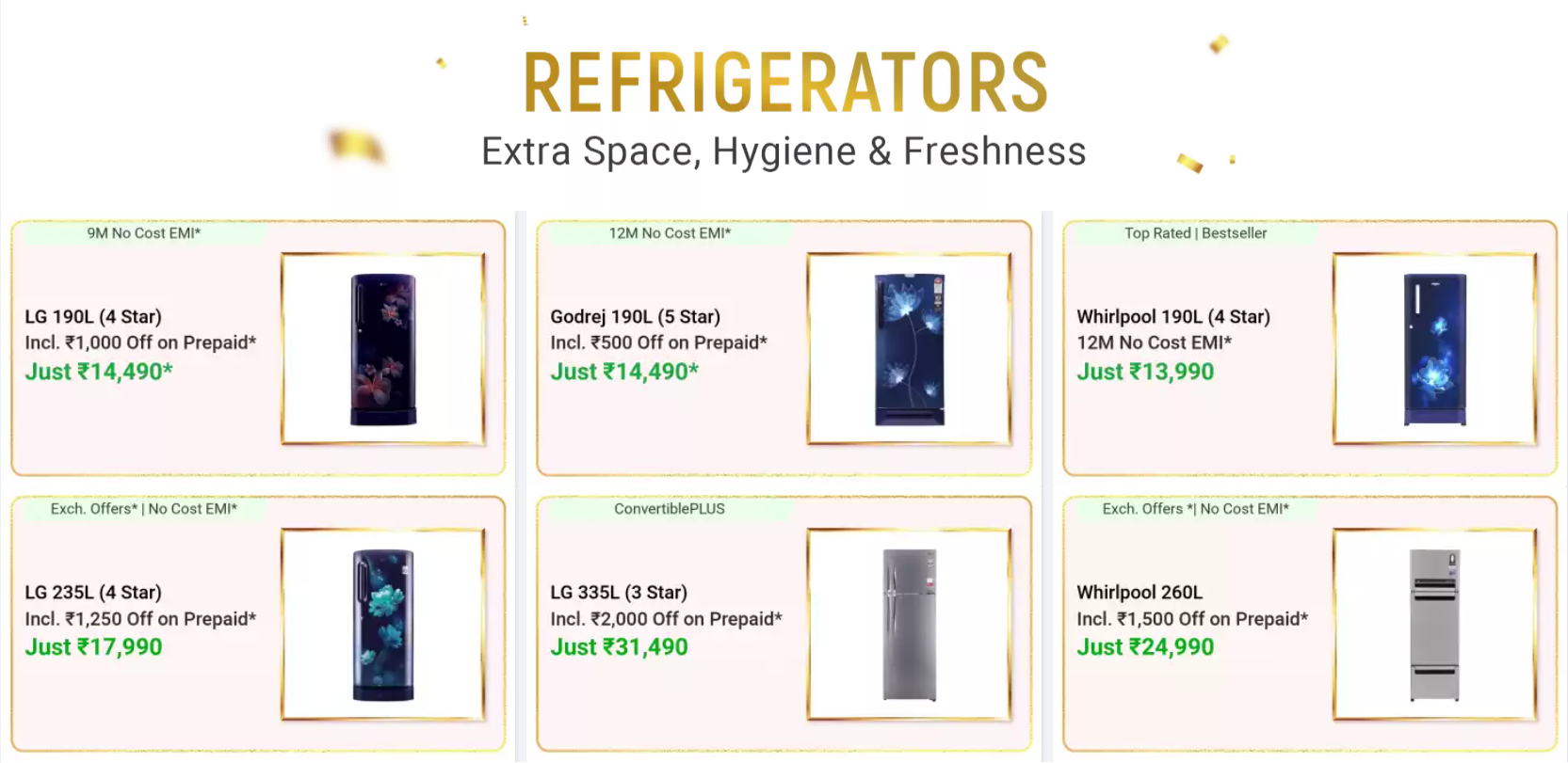Deals on Refrigerator