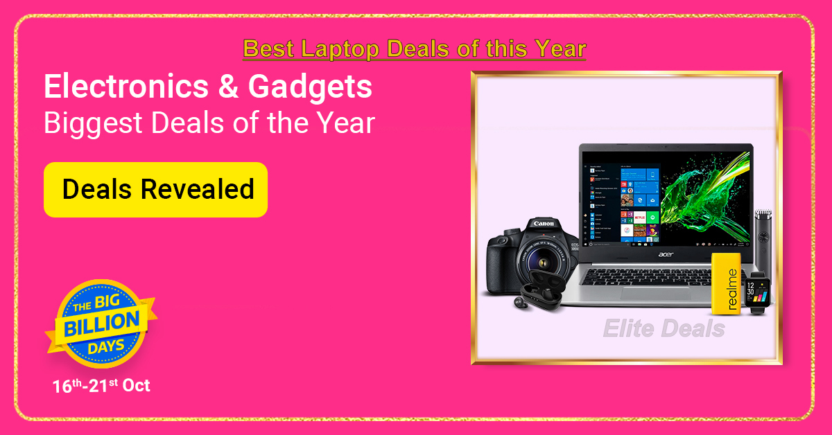 Best Deals on Laptop for Big Billion Day And Amazon Great Indian Sale 2020