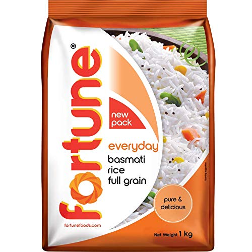 Fortune Everyday Basmati Rice, Full Grain, 1 Kg