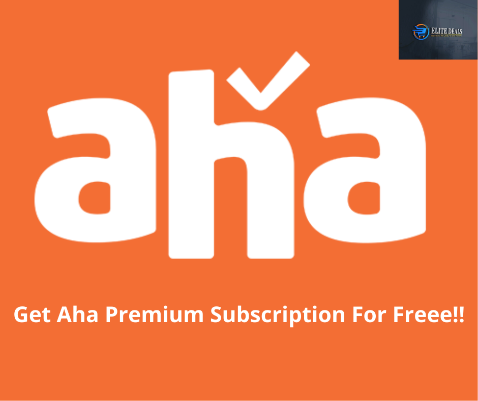 [Working] Get Aha Premium Subscription For Free For 3 Months